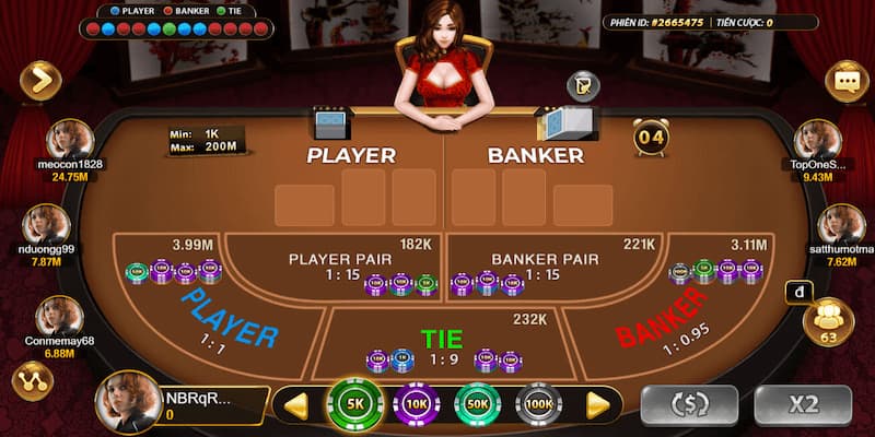 Baccarat 79KING có quy tắc chơi tương đối đơn giản, dễ hiểu